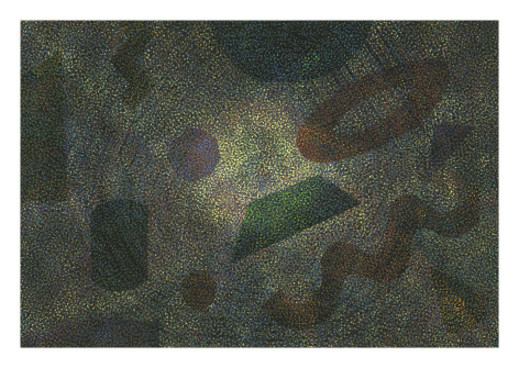 Tesseract #11, 2023, Acrylic on canvas