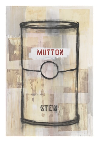 Jaune Quick-to-See Smith, I See Red: Mutton Stew, 1995