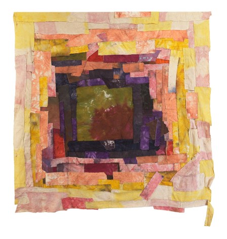 Square, 1973-1974, Mixed media on canvas