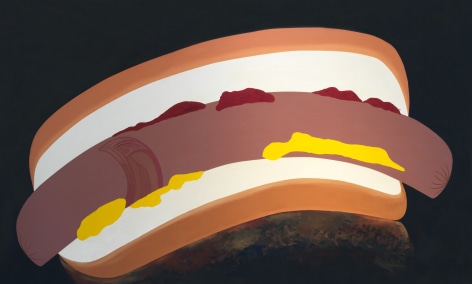 Haida Hotdog, 1984, Acrylic on canvas