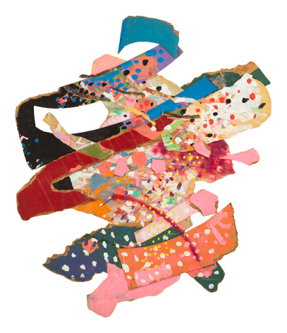 Untitled, 1976, Mixed media on paper collage