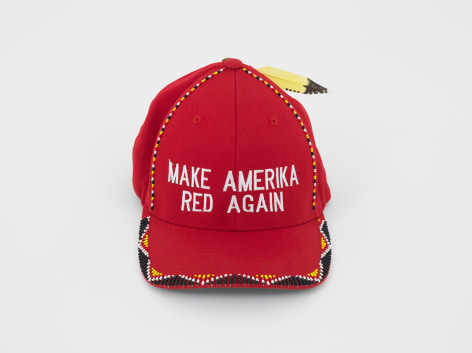 Make Amerika Red Again, 2018, Mixed media