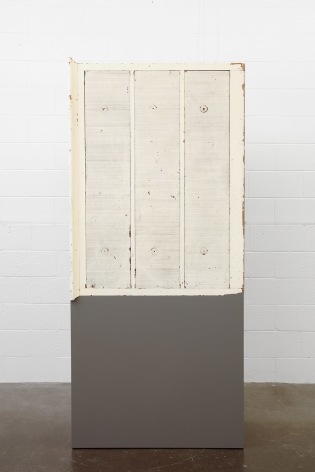 Untitled (with Drawers), 2011, Enamel on eastern maple, found chest