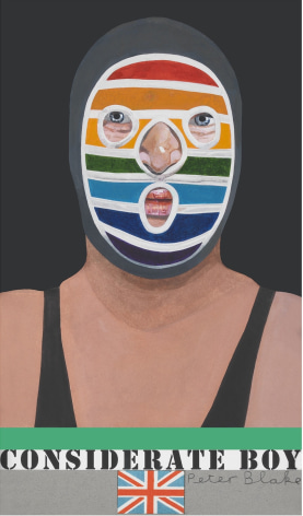 Considerate Boy, 2015, Watercolor on paper collage