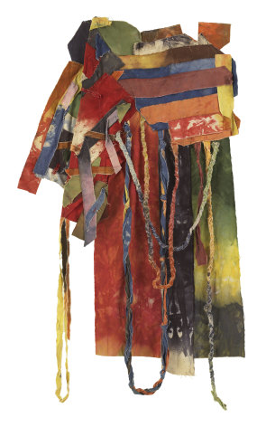 Emperor&#039;s Clothing, 1974, Mixed media on canvas