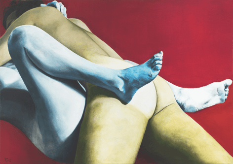 Joan Semmel Red, White, and Blue, 1973