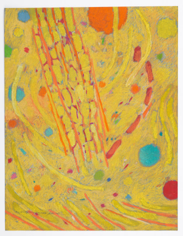 Mildred Thompson Untitled, 2003 Signed recto, lower left Pastel on paper 23 1/4 x 18 in (59.1 x 45.7 cm) Framed: 28 1/4 x 23 1/8 x 1 3/4 in (71.8 x 58.7 x 4.4 cm) (GL12141)