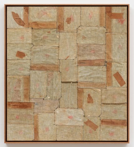Samuel Levi Jones Elite Compilation, 2022 Deconstructed Harvard Classics books on canvas 45 x 40 in (114.3 x 127 cm) Framed: 46 &frac34; x 41 &frac34; x 3 &frac12; in (118.7 x 106 x 8.9 cm) (GL15698)