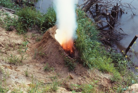 Ana Mendieta, Volc&aacute;n, 1979. Color photograph. &copy; The Estate of Ana Mendieta Collection, LLC. Courtesy Galerie Lelong &amp; Co. Licensed by Artist Rights Society, New York / AUTVIS.