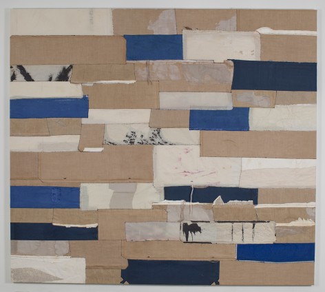 Samuel Levi Jones  Strip, 2019  Print portfolios on canvas  90 x 100 inches (228.6 x 254 cm)