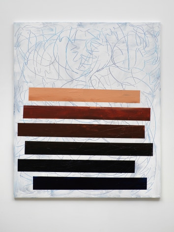 Tariku Shiferaw Slide (H.E.R.), 2021 Acrylic on canvas 72 x 60 inches (182.9 x 152.4 cm) (GL14974)