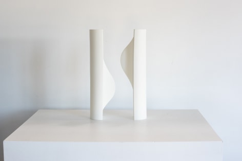 Zilia S&aacute;nchez Concepto I, 2000 / 2019 Signature etched Bronze, paint 24 x 5 x 6.6 inches (61 x 12.7 x 16.8 cm) each 30 pounds each Edition 1 of 5 with 2 AP (#1/5) (GP2598)