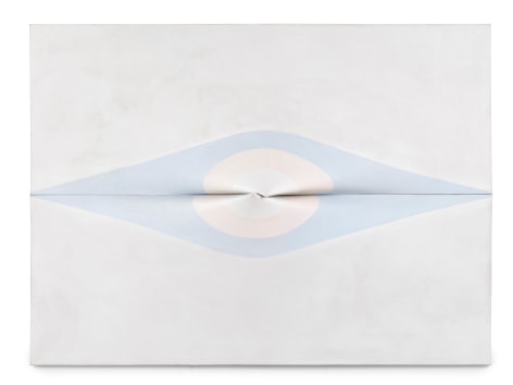 Zilia S&aacute;nchez Eros, 1976/1998 Signed left edge of canvas and on reverse Acrylic on stretched canvas 102 x 135 x 18 in (259.1 x 342.9 x 45.7 cm) (GL9503)