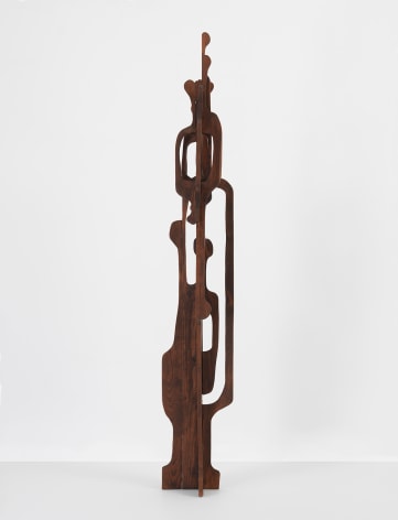 Mildred Thompson Untitled, from the Vespers Series, c. mid-1990s Wood 80 x 13 x 11 inches (203.2 x 33 x 27.9 cm) (GL13158)