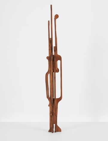 Mildred Thompson Untitled, from the Vespers Series, c. mid-1990s Wood 71 x 9 1/2 x 8 1/2 in (180.3 x 24.1 x 21.6 cm) (GL13160)