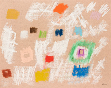 Etel Adnan Untitled, c. 1970 Pastel on paper 9.5 x 11.8 inches (24 x 30 cm)