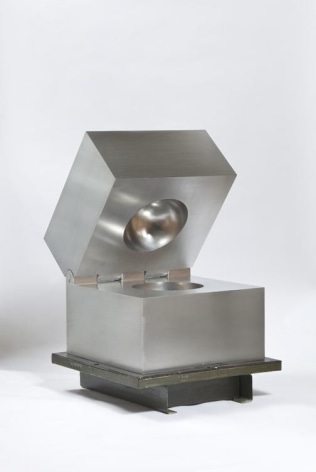 Cildo Meireles   Esfera invisível [Invisible Sphere], 2014   Aluminum   4 x 4 x 4 inches (10 x 10 x 10 cm)   Edition 5 of 20   GP1914.5