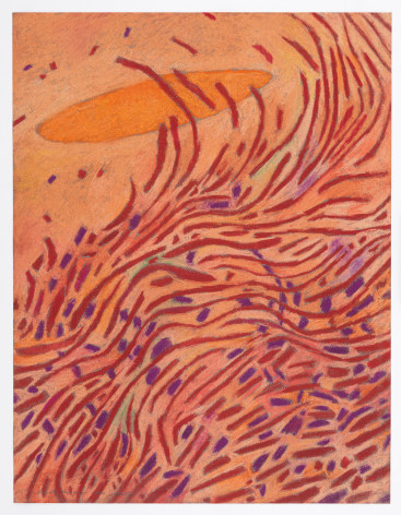 Mildred Thompson Untitled, 2003 Signed recto, lower left Pastel on paper 25.6 x 19.7 inches (64.9 x 50 cm) Framed: 30.75 x 24.9 x 1.75 inches (78.1 x 63.2 x 4.4 cm) (GL12137)