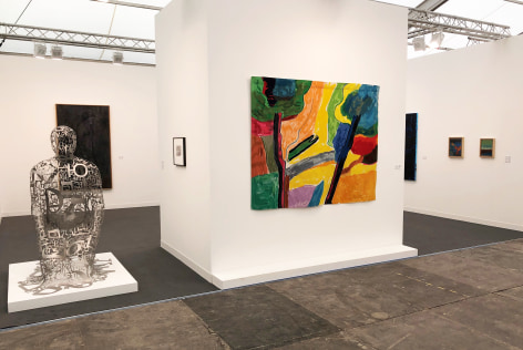 Installation view at Frieze London