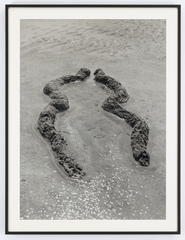Ana Mendieta Och&uacute;n, 1981 / 2018 Black and white photograph 62 x 47 in (157.5 x 119.4 cm) Framed: 63 x 48 x 2 &frac14; in (160 x 121.9 x 5.7 cm) Edition 1 of 6 with 3 AP (#1/6) (GP2320)