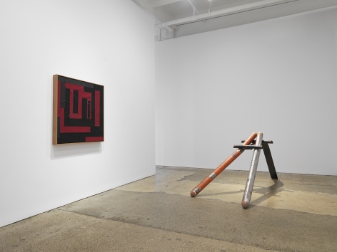 Installation view: Samuel Levi Jones, Mass Awakening, Galerie Lelong &amp; Co., New York