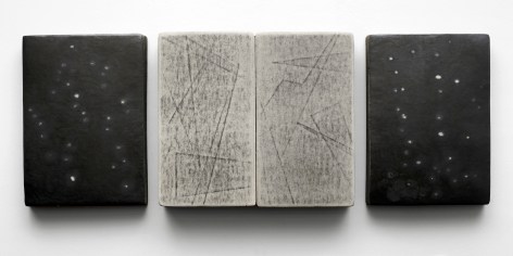 Michelle Stuart Nazca Lines Chart Book, 1981-82 Earth, graphite, laminated handmade paper 11.25 x 31 x 2.25 inches (28.6 x 78.7 x 5.7 cm) GL13125