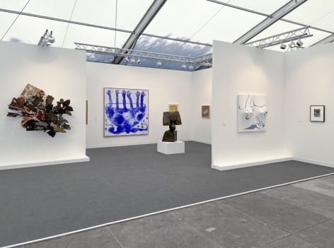 Installation view: Galerie Lelong &amp; Co., New York, Stand A2 at Frieze London