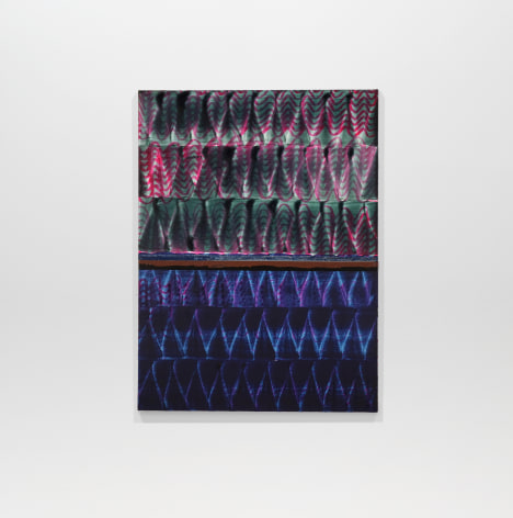 Juan Usl&eacute; Dos lenguas, 2019-2020 Vinyl dispersion and dry pigment on canvas 24.02 x 18.11 inches (61 x 46 cm) GL14557