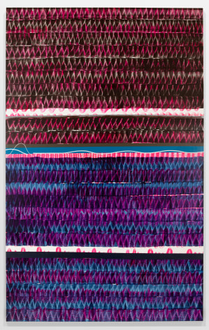 Juan Usl&eacute;  Rac&oacute; del Duc, 5 (in Sepis), 2019  Vinyl dispersion and dry pigment on canvas  96 x 60 in (243.8 x 152.4 cm)  (GL14207)