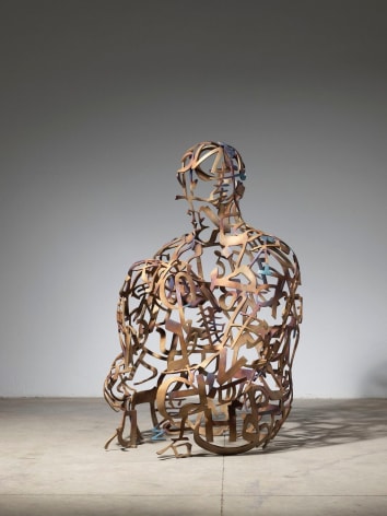 Jaume Plensa Grace, 2018 Bronze, edition 4/5 78.75 x 48.4 x 52.4 inches (200 x 123 x 133 cm)