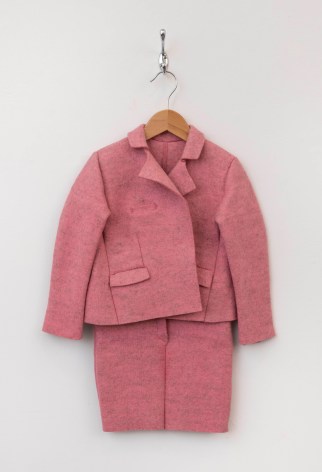 ANNETTE LEMIEUX, Girl&#039;s Felt Suit Pink (after Beuys)