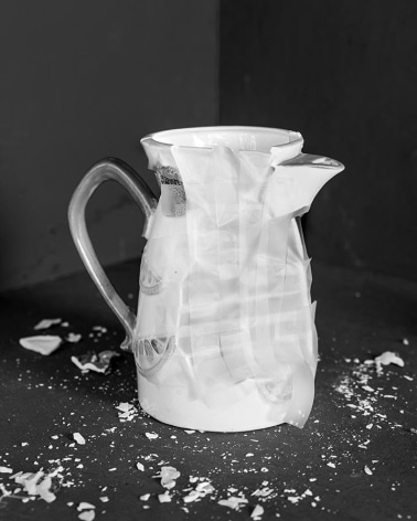 James Henkel  Repaired Pitcher, 2017  Archival Pigment Print  20h x 16w in   Edition of 5   30h x 24w in   Edition of 3, photography, contemporary art