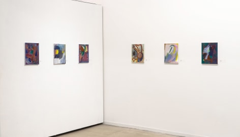 Gallery installation view of exhibition by An Hoang, 2021