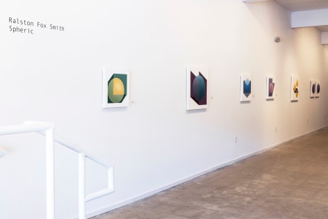Gallery installation view of Ralston Fox Smith's solo exhibition &quot;Spheric&quot;