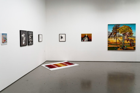 Installation view of group exhibition &quot;What Came First&quot; at Tracey Morgan Gallery