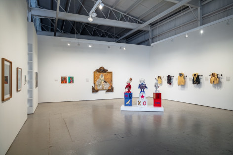 Installation view of gallery