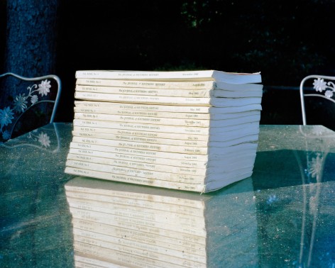 McNair Evans, Journals, 2010, Archival pigment print, 20 x 25 inches and 32 x 40 inches, Editions of 5