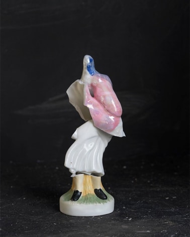 James Henkel  Figurine in Pink, 2018  Archival Pigment Print  20h x 16w in  Edition of 5  30h x 24w in   Edition of 3, photography, contemporary art,