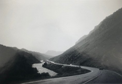 Bernard Plossu (1945-)  The Rio Grande near Taos, 1979  Gelatin silver print  10 x 14 inches (paper), 8 x 11.75 inches (image), Vintage photography
