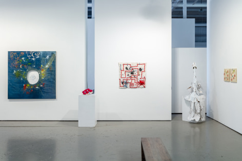 Installation view of Nava Lubelski exhibition