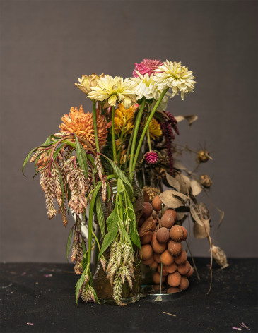 Still life photograph of flowers