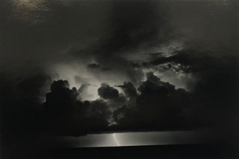 Bernard Plossu (1945-)  The Storm of Ulysses, 1988  Gelatin silver print  11 x 14 inches (paper) 8 x 11 inches (image), Vintage Photography
