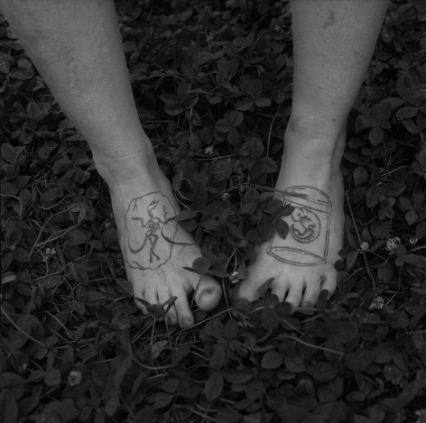 Rob Amberg, Natasha's Feet, Paw Paw, Madison County, NC, 2013,  Archival Pigment Print, 5h x 5w in (image size), Edition of 10, Photography, Photography Gallery
