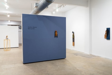 Gallery installation view of Sachiko Akiyama's solo exhibition &quot;Bird by Bird&quot;