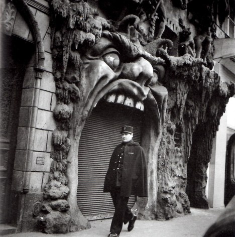Robert Doisneau (1912-1994)  L'enfer, 1952, printed 1980  Gelatin silver print  16 x 12 inches (paper) 11.75 x 9.75 (image)  RD_004  Edition 1/3, Black and White Photography