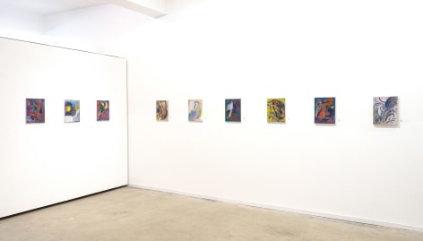 Gallery installation view of exhibition by An Hoang, 2021