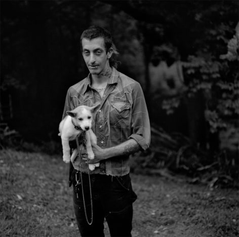 Rob Amberg, Shu and Fiver, Paw Paw, Madison County, NC, 2014,  Archival Pigment Print, 5h x 5w in, Edition of 10, Photography