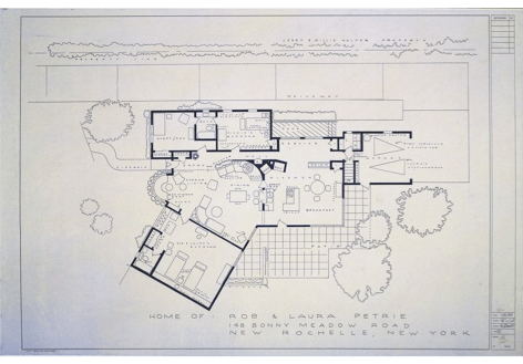 Home of: Rob & Laura Petrie, 148 Bonny Meadow Road, New Rochelle, New York (The Dick Van Dyke Show), 1995