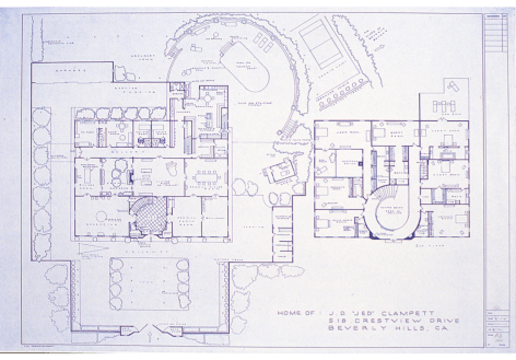Home of: J.D. "Jed" Clampett, 518 Crestview Drive, Beverly Hills, CA (The Beverly Hillbillies), 1995