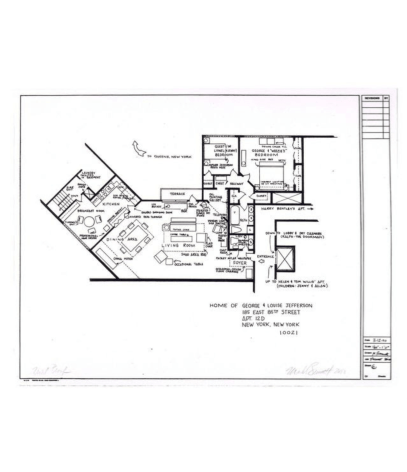 Home of George and Louise Jefferson (The Jeffersons), 2000